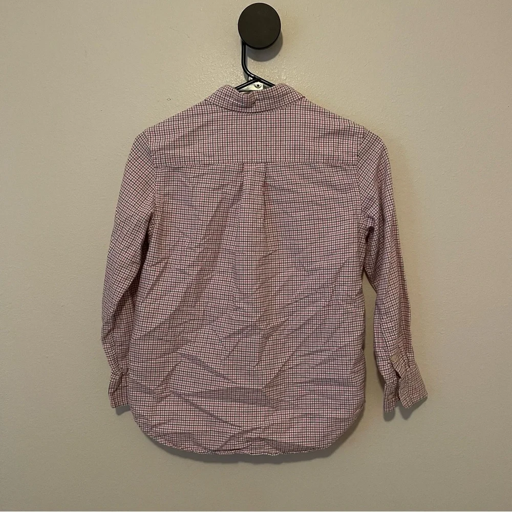 Boys Ralph Lauren Plaid Button Down Shirt Size Medium